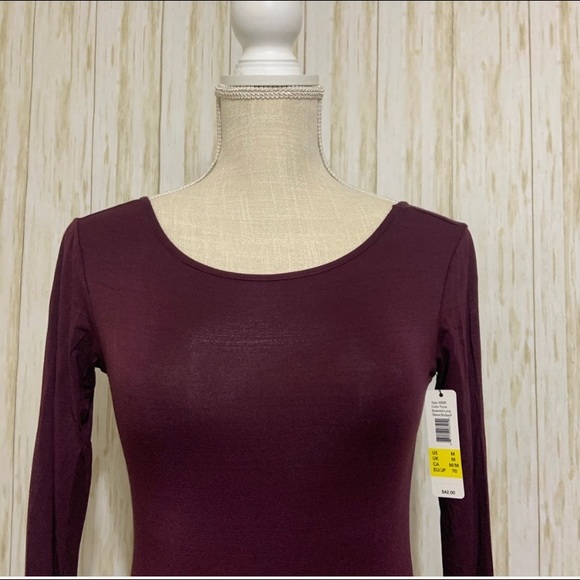 Sold out L see new listing for M&S NWT Sam Edelman Prune sleeve bodysuits - Picture 3 of 7